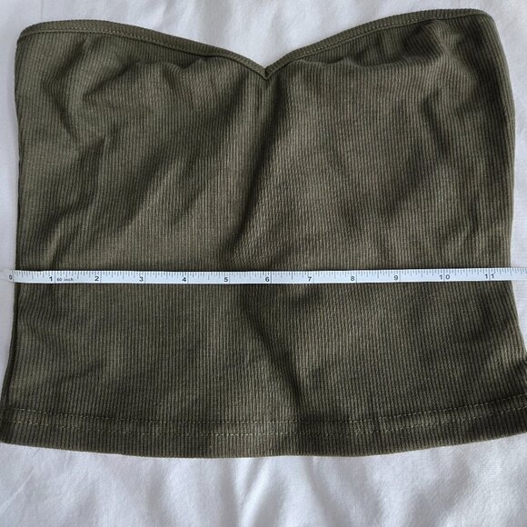 Shein Women's Crop Top Size S Used Green - Picture 7 of 8